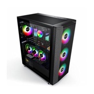 NAVIATEC Kućište Gigant Gaming ATX, kaljeno staklo, ARGB ventilatori, 2x USB 3.0, 1x USB 2.0 (NVT-GIGANT)