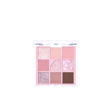 UNLEASHIA Veganska paleta sjenila Glitterpedia Eye Palette 3 All of Coralpink 6,6 g