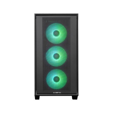 CHIEFTEC PC kućište Hunter 3, ATX, USB-C, RGB, crno