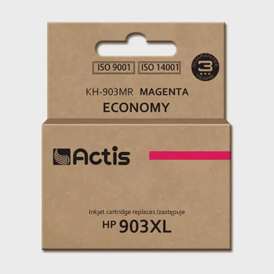 ACTIS Tinta za pisač KH-903MR, zamjena za HP 903XL T6M07AE, standardna, 12 ml, novi čip, magenta