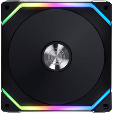 LIAN LI Ventilator Uni Fan SL140 V2 za kućište, RGB, PWM, 140 mm, crni (UF-SL140V2-1B)
