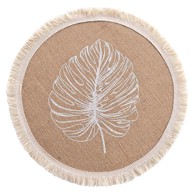 DOUCEUR D'INTÉRIEUR Podmetač od jute ø 38 cm Mogador 