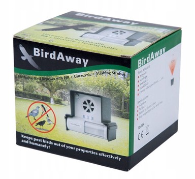 LEAVEN Away sredstvo Bird za OTJERANJE ptica za golubove, čvorke i vrapce