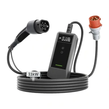 DEPOW prijenosni punjač za električna vozila 11 kW deM2D11B7A_DL, Type 2, 7 m