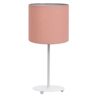 Metalna stolna lampa VK/03215/112 E27 Max 42W, roza