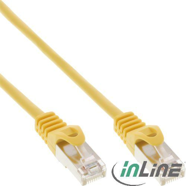INLINE Mrežni kabel 72511Y Cat5e SF/UTP, 1 m, žuti