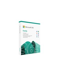 MICROSOFT Licenca FPP M365 Family HR Sub, 6 licenci, 1 godina, 6GQ-01910