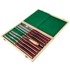 VEVOR Set dleta za drvo, 8 komada, 17 cm i 23 cm, crveni