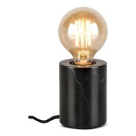 IT'S ABOUT ROMI Crna stolna lampa s mramornom bazom Athens