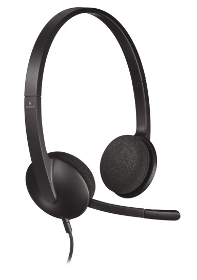 LOGITECH slušalice H110, crne 