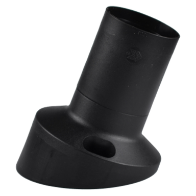 Grlo E27 zidno koso T180, crno