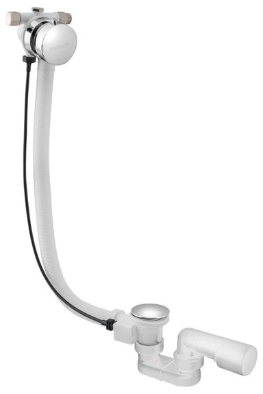 BRUCKNER Komplet za kadu s punjenjem, L 700 mm, DN40/50, krom