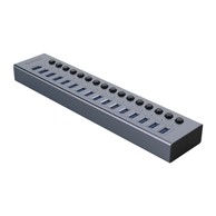 ORICO USB Hub BT2U3-16AB, 16x USB-A, siva
