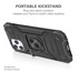 MAXMOBILE Maska Anti-Shock with Ring II za Motorola Moto G53, crna