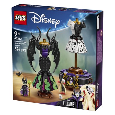 LEGO Disney Classic, Haljine Zlurade i Cruelle De Vil, 43262