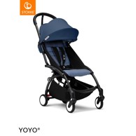 STOKKE Dječja kolica YOYO³ 6+ Air France, crni okvir, crna