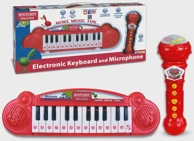 BONTEMPI Dječja klavijatura s karaoke mikrofonom 602110