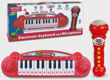 BONTEMPI Dječja klavijatura s karaoke mikrofonom 602110