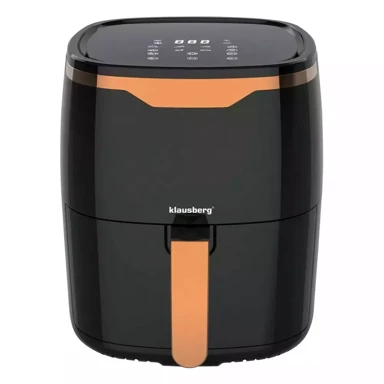 KLAUSBERG Airfryer 4,5 L 1400 W, crno-zlatni