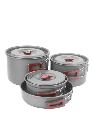FIRE-MAPLE Set posuđa FMC-206, sivi