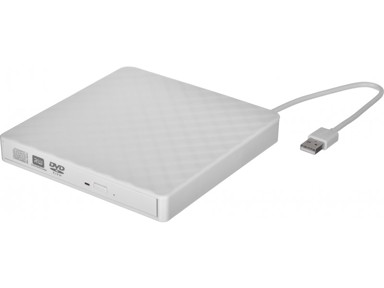 KRUX Prijenosni DVD čitač, bijeli