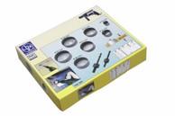 LUX TOOLS Kruna za bušilicu za drvo SET 9 DJ 22-67 cm