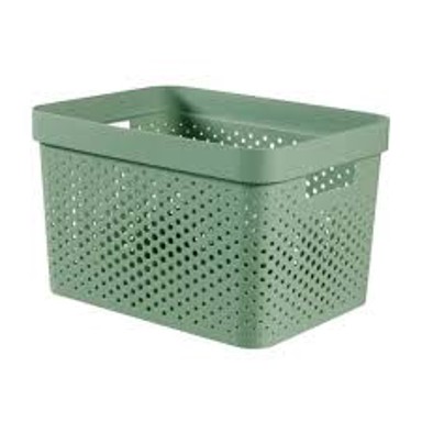 CURVER Kutija za spremanje, perforirana, Infinity, 17l - Zelena