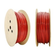 Čelično uže u PVC oplati, 2/4 mm, 200 m, pocinčano, crveno