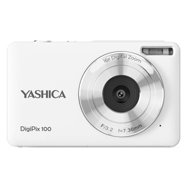 YASHICA Digitalni fotoaparat, DigiPix 100, bijela