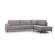 SCANDIC Smeđa kutna garnitura (s desnim kutom) Copenhagen, 289x213x85 cm