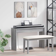Stalak za klavijaturu, siva sonoma, 100 x 32 x 64 cm