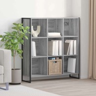 Polica za knjige Siva Sonoma 99.5 x 30 x 108.5 cm