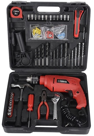 ISKRA Vibracijska bušilica s alatom GX-BMC002 500W