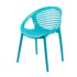 BONAMI SELECTION Tirkizna plastična vrtna stolica Joanna