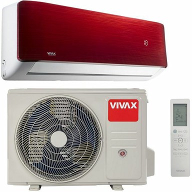 VIVAX R+ Design Red klima uređaj ACP-12CH35AERI+Red R32, 3,81 kW