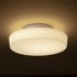 RENDL Stropna lampa, Zara LED 26, opal staklo/krom, 230V, LED, 12W, IP44, 3000K, krom