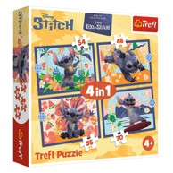 TREFL Puzzle 4u1 DISNEY STITCH