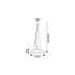 RABALUX Visilica Hafsa, LED, 24 W, 1250 lm, 3000 K