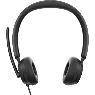 INCASE Slušalice Designed by Microsoft Modern USB-C Headset, naglavne, žične, USB-C, za ured i pozivni centar, crna