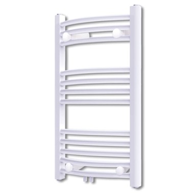 Kupaonski radijator za centralno grijanje, zaobljeni, 500 x 764 mm