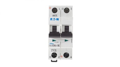 EATON Automatski osigurač 2P C 10A 15kA DC FAZ C10/2-DC