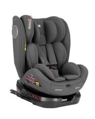 KIKKA BOO Autosjedalica i-Moove 2 i-Size, 40-150 cm, 0-36 kg, siva