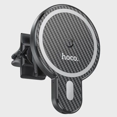 HOCO Držač za mobitel s induktivnim punjenjem CA85, crni, s MagSafe, 15W