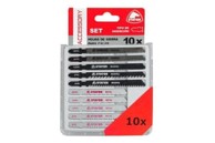 STAYER Set listova pile L20, za drvo, aluminij i metal, 10 kom