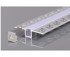 Aluminijski profil za LED traku sivi, L=2m, 21.3x26x12.6mm