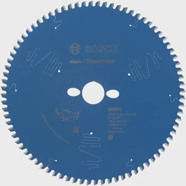 BOSCH List kružne pile Expert for Aluminium, 250x?, 80 zuba, HLTCG, za preklopne pile