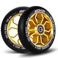 SOKE Kotači za romobil 110 mm, zlatna