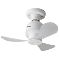 FLORIA Stropni ventilator s LED rasvjetom, E27, 11 W, ZLN4581