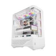 DARKFLASH Kućište DY460, 4 ARGB ventilatora, bijelo