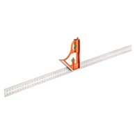 NEO TOOLS Kombinirani kutnik 72-126, 60 cm, aluminijska ručka, ravnalo od nehrđajućeg čelika